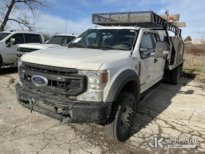 2020 Ford F-550 Crew Cab DRW 4WD Crew-Cab Flatbed/Service Truck