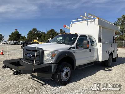 2014 Ford F-550 Enclosed High-Top Service Truck