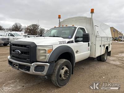 2014 Ford F-550 Regular Cab DRW 2WD Enclosed Service Truck