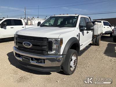 2019 Ford F550 4x4 Crew-Cab Flatbed/Service Truck