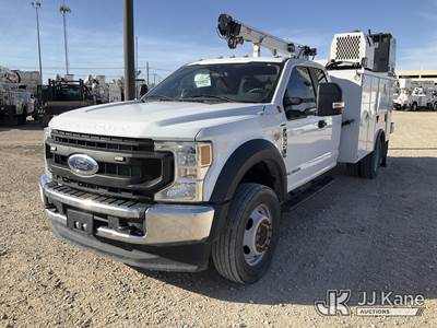 2022 Ford F550 4x4 Extended-Cab Mechanics Service Truck