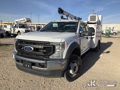 2022 Ford F550 4x4 Extended-Cab Mechanics Service Truck