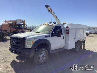 2016 Ford F550 4x4 Mechanics Service Truck