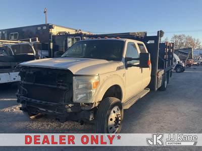 2011 Ford F-550 Crew-Cab Flatbed/Service Truck