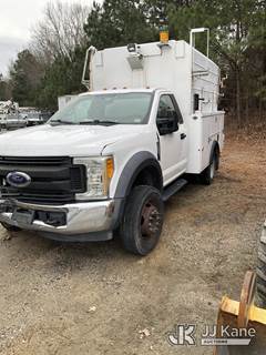 2017 Ford F550 Enclosed High-Top Service Truck