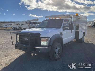 2008 Ford F550 4x4 Extended-Cab Service Truck