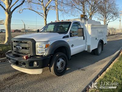 2012 Ford F-550 Regular Cab DRW 4WD Service Truck
