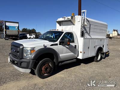 2014 Ford F-550 Enclosed High-Top Service Truck