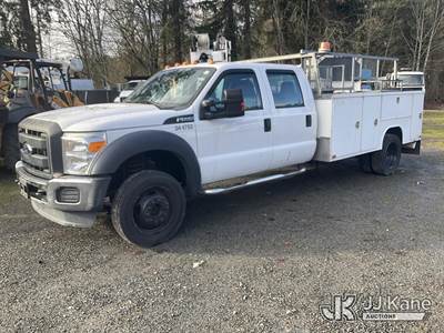 2016 Ford F550 Crew-Cab Service Truck