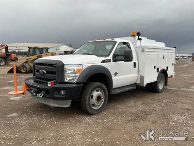 2012 Ford F-550 Enclosed Service Truck