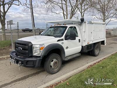 2012 Ford F-550 Regular Cab DRW 4WD Service Truck
