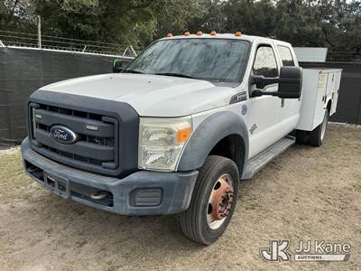 2016 Ford F550 Crew-Cab Service Truck