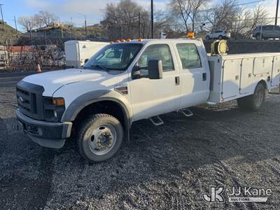 2010 Ford F-550 Crew-Cab Service Truck