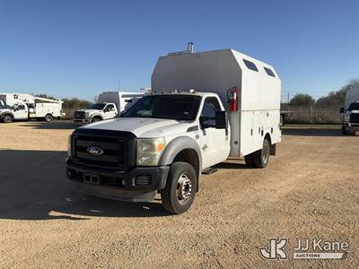 2012 Ford F550 Enclosed High-Top Service Truck