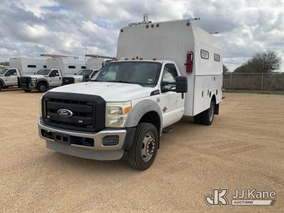 2011 Ford F550 Enclosed High-Top Service Truck