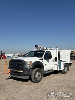 2012 Ford F-550 Regular Cab DRW 2WD Mechanics Service Truck