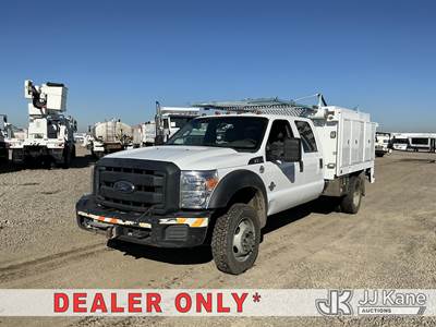 2015 Ford F-550 Crew-Cab Service Truck