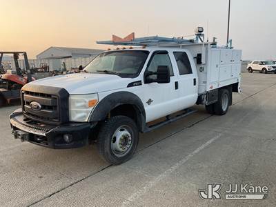 2012 Ford F-550 Crew Cab DRW 4WD Crew-Cab Service Truck