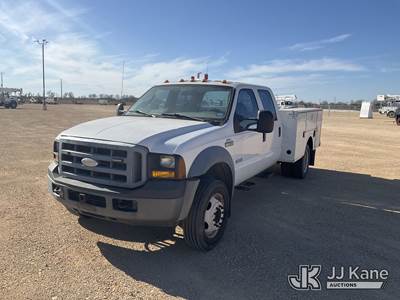 2007 Ford F-550 Crew-Cab Service Truck