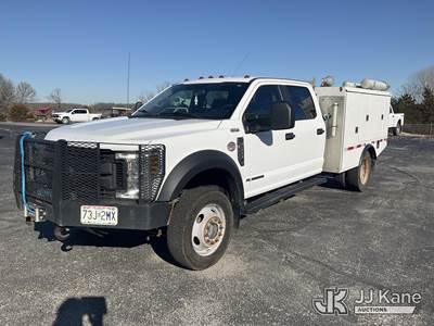 2018 Ford F-550 Crew-Cab Service Truck