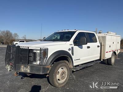 2018 Ford F-550 Crew-Cab Service Truck