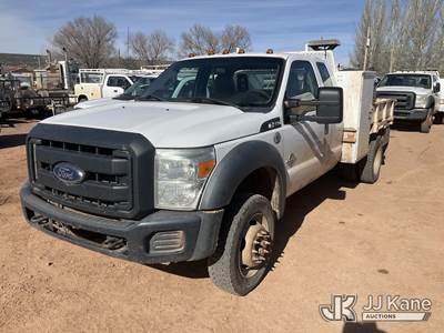 2016 Ford F-550 Extended-Cab Flatbed/Service Truck