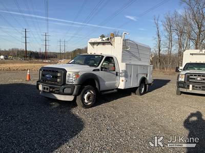 2012 Ford F-550 Enclosed High-Top Service Truck