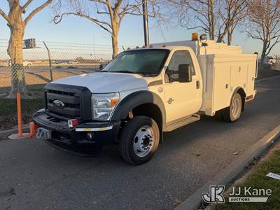 2012 Ford F-550 Regular Cab DRW 2WD Enclosed Service Truck