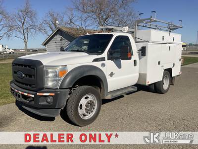 2016 Ford F-550 Enclosed Service Truck