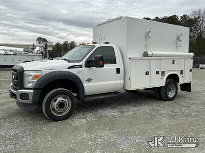 2016 Ford F550 Enclosed High-Top Service Truck