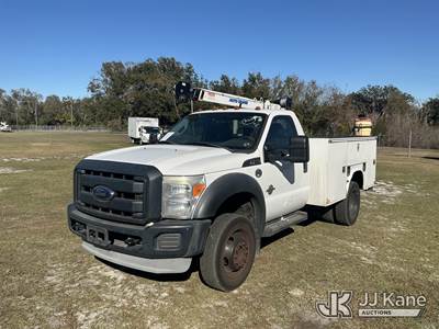 2014 Ford F-550 Regular Cab DRW 4WD Service Truck