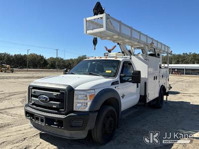 2016 Ford F550 4x4 Mechanics Service Truck