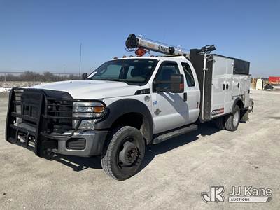 2016 Ford F-550 Extended-Cab Mechanics Service Truck