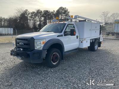 2015 Ford F550 Enclosed High-Top Service Truck
