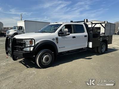 2020 Ford F550 4x4 Crew-Cab Flatbed/Service Truck