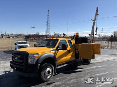 2016 Ford F-550 Extended-Cab Mechanics Service Truck