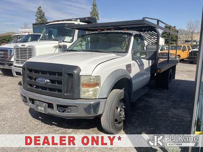 2008 Ford F-550 Flatbed Truck