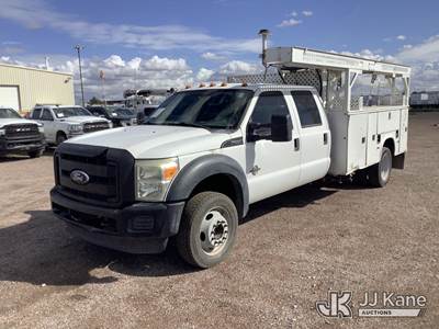 2012 Ford F-550 Crew-Cab Service Truck