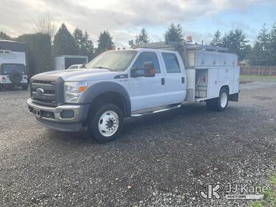 2015 Ford F-550 Crew-Cab Service Truck