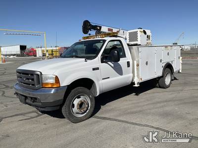 2001 Ford F550 Mechanics Service Truck