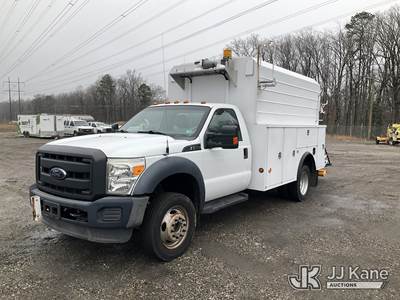 2015 Ford F550 Enclosed High-Top Service Truck