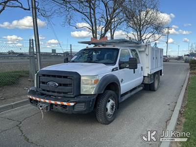 2013 Ford F-550 Crew Cab DRW 4WD Service Truck