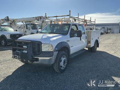 2007 Ford F-550 Crew-Cab Service Truck