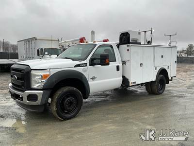 2012 Ford F550 4x4 Service Truck