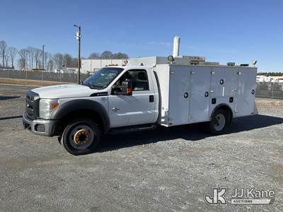 2016 Ford F550 Enclosed Service Truck