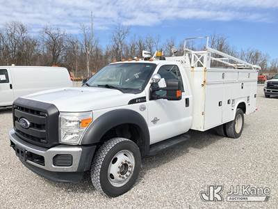 2016 Ford F550 4x4 Service Truck