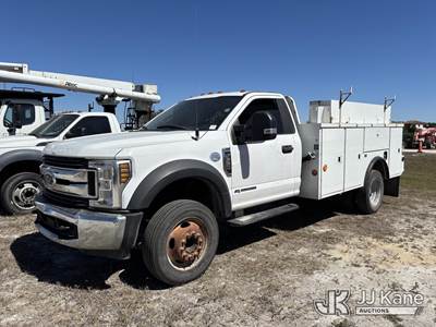 2019 Ford F-550 URD/Flatbed Truck