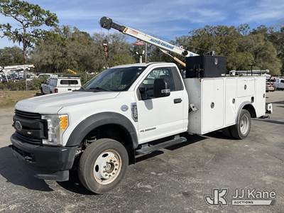 2017 Ford F550 4x4 Mechanics Service Truck