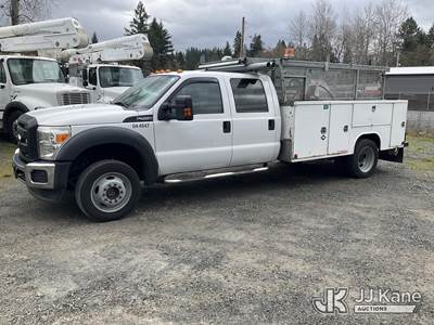 2016 Ford F-550 Crew-Cab Service Truck