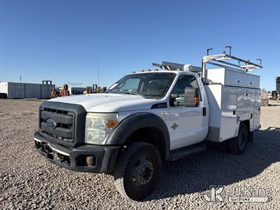 2015 Ford F-550 Regular Cab DRW 4WD Service Truck